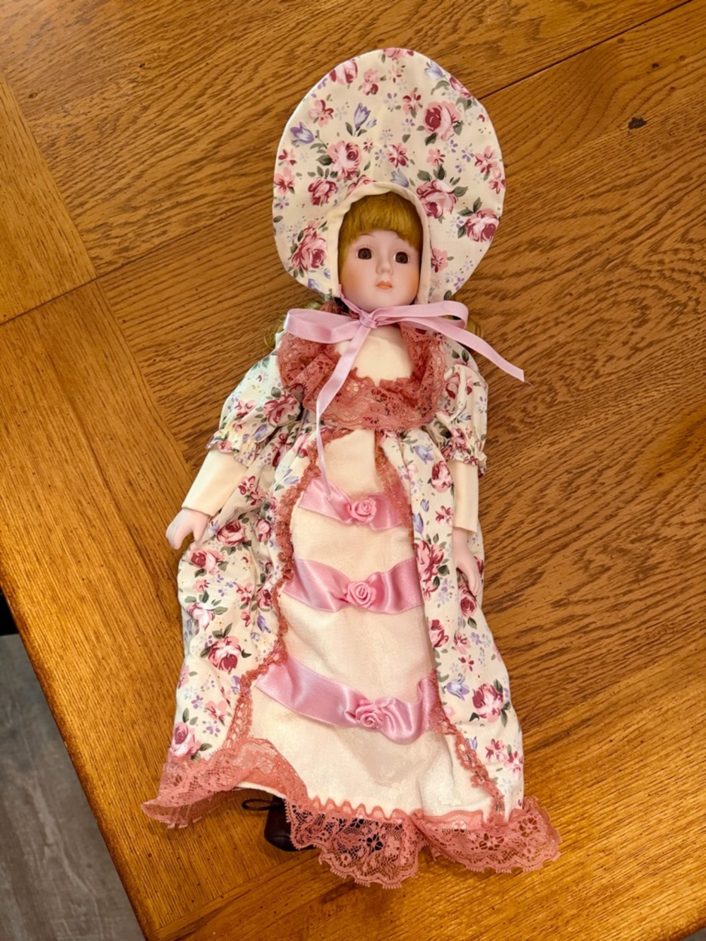 Vintage Victorian Porcelain Doll